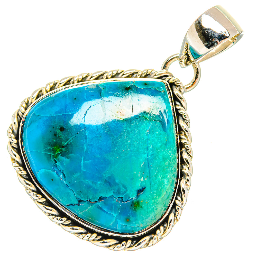 Blue Scheelite Pendants handcrafted by Anasilvercos - PD31505 - Photo 2