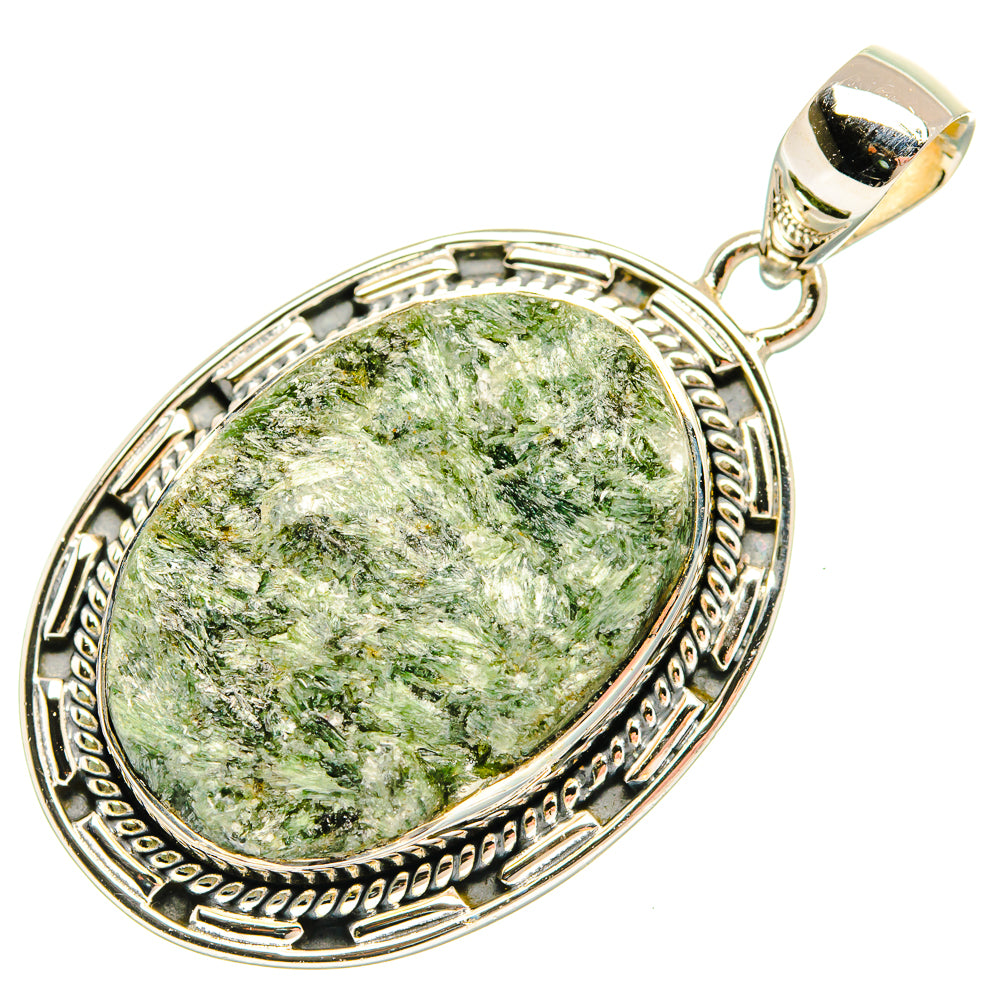 Dendritic Opal Pendants handcrafted by Anasilvercos - PD31511 - Photo 2