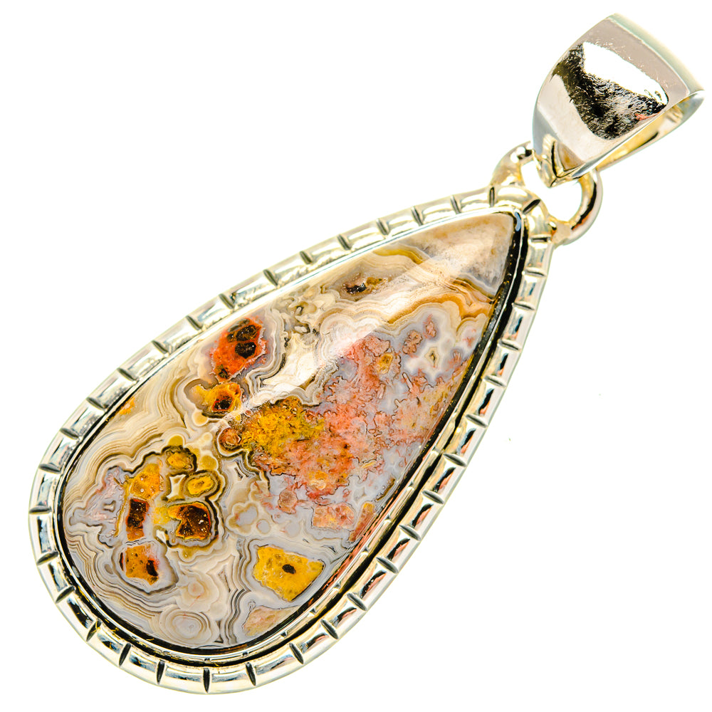 Rainbow Moonstone Pendants handcrafted by Anasilvercos - PD31524 - Photo 2