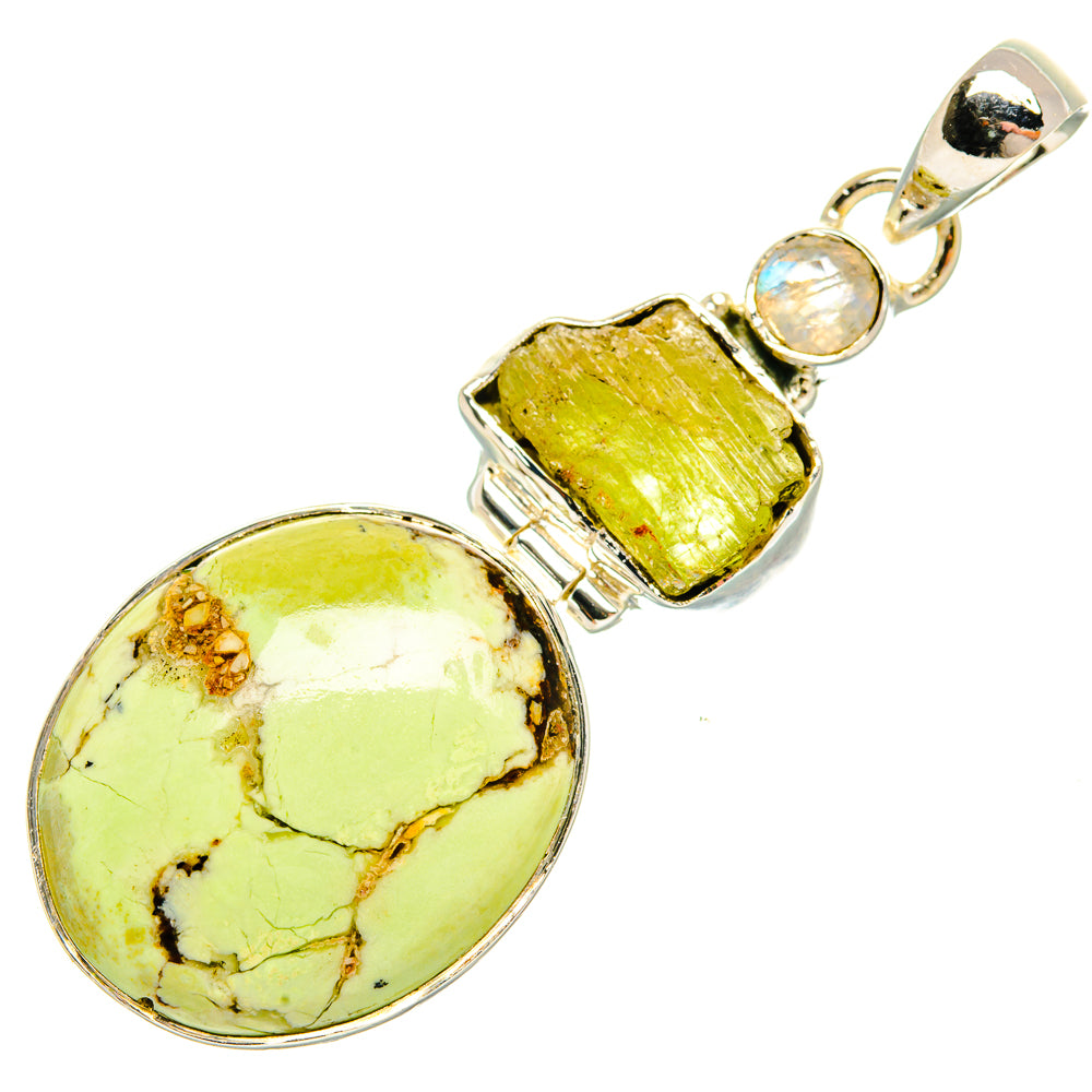 Peridot Pendants handcrafted by Anasilvercos - PD31532 - Photo 2