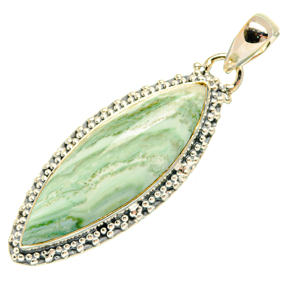 Ruby Fuchsite Pendants handcrafted by Anasilvercos - PD31549 - Photo 2