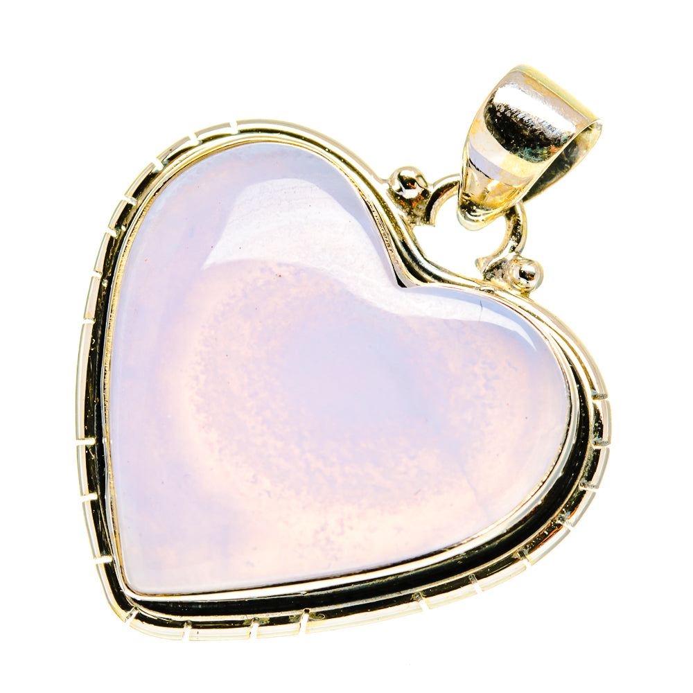 Blue Lace Agate Pendants handcrafted by Anasilvercos - PD3157