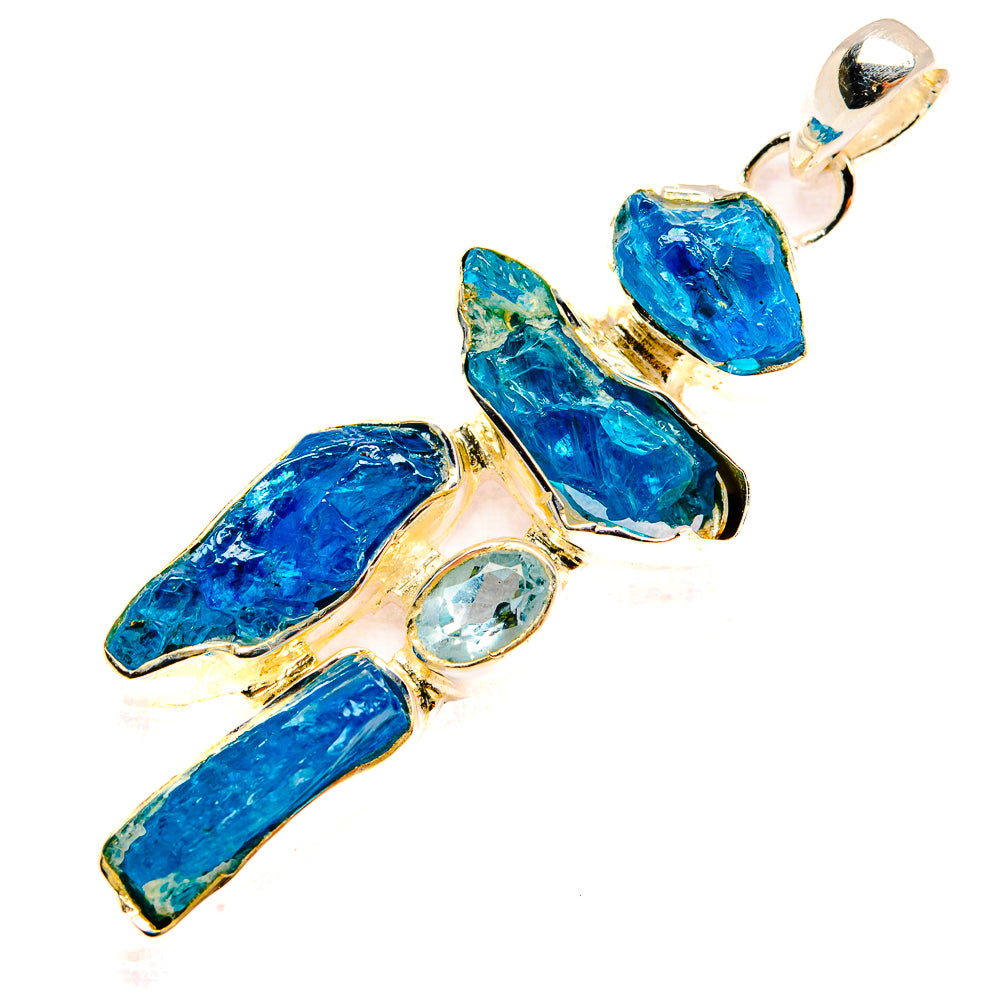 Lapis Lazuli Pendants handcrafted by Anasilvercos - PD31581 - Photo 2