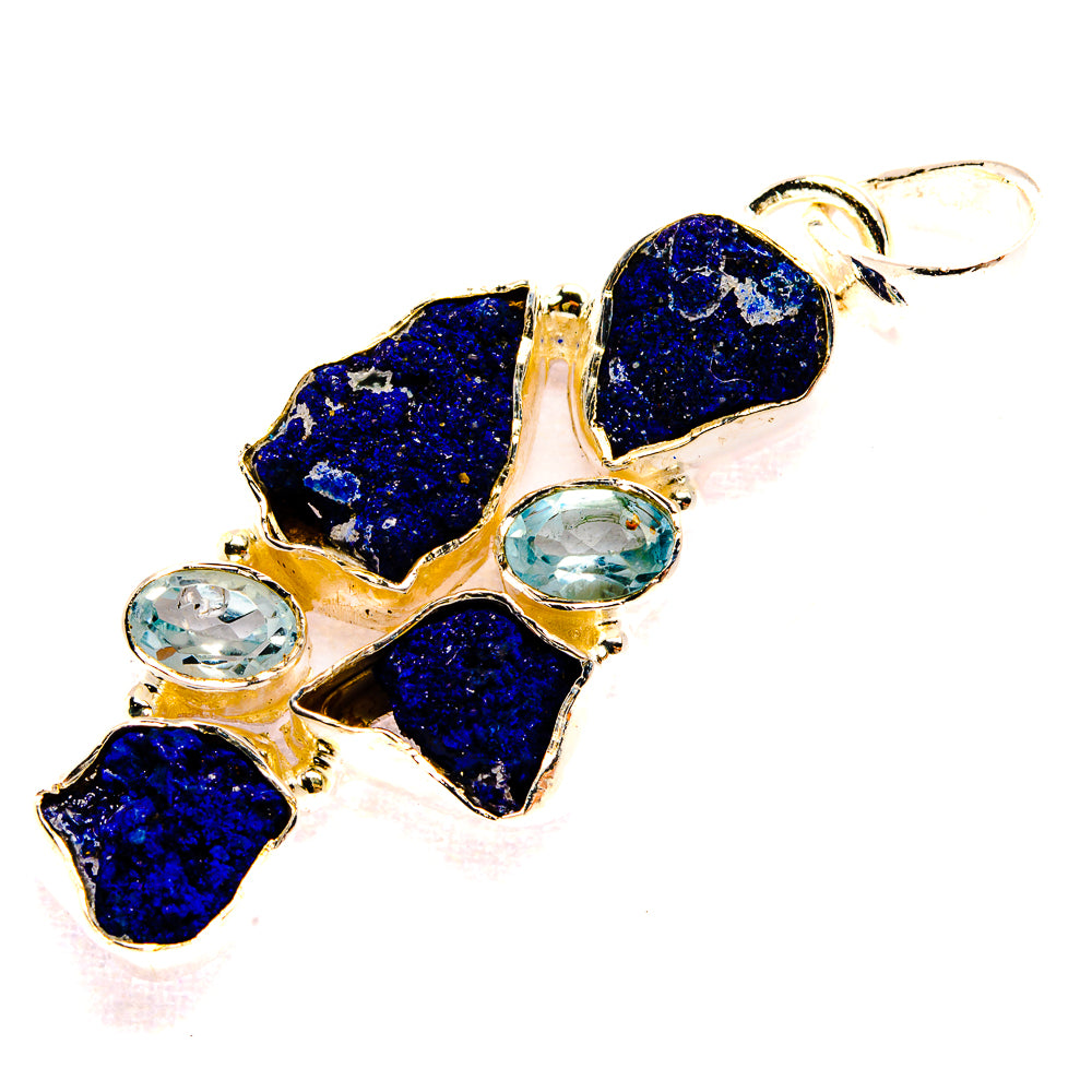 African Green Opal Pendants handcrafted by Anasilvercos - PD31582 - Photo 2
