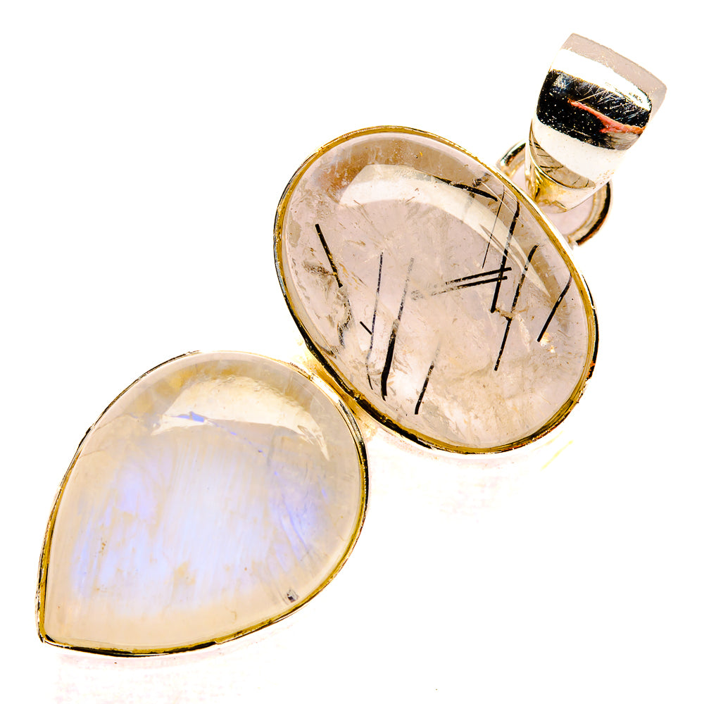 Moroccan Agate Pendants handcrafted by Anasilvercos - PD31585 - Photo 2