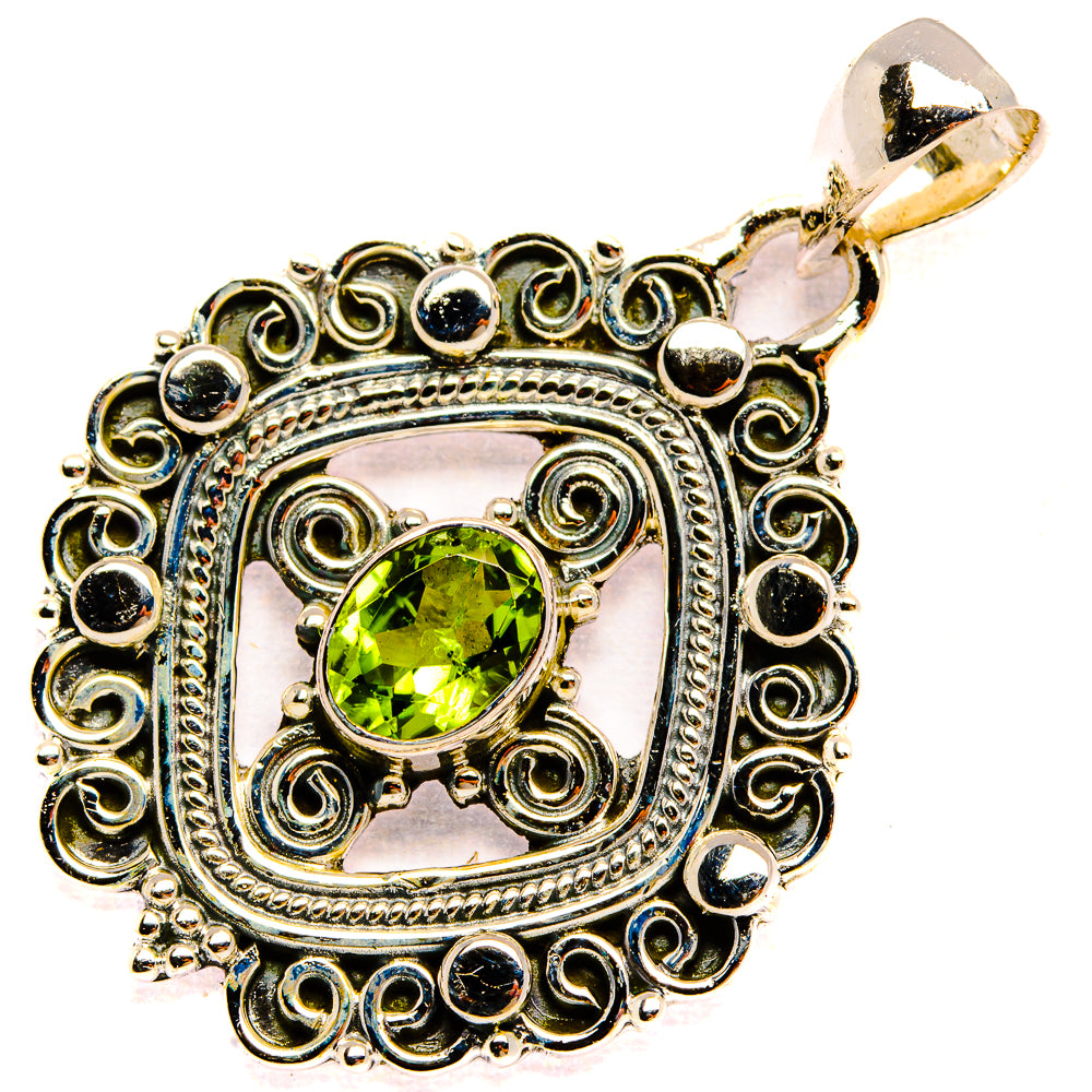Peridot Pendants handcrafted by Anasilvercos - PD31606 - Photo 2