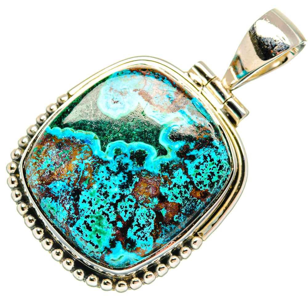 Malachite Pendants handcrafted by Anasilvercos - PD31638 - Photo 2