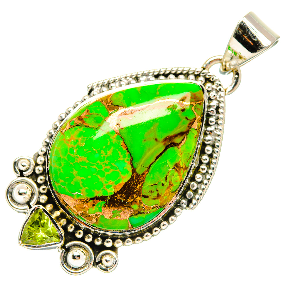 Picasso Jasper Pendants handcrafted by Anasilvercos - PD31711 - Photo 2