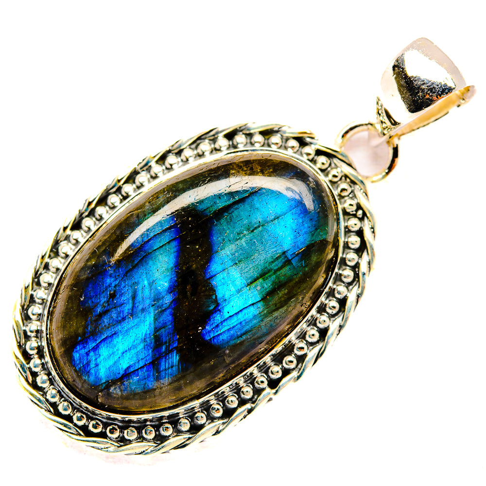 Rainbow Moonstone Pendants handcrafted by Anasilvercos - PD31757 - Photo 2