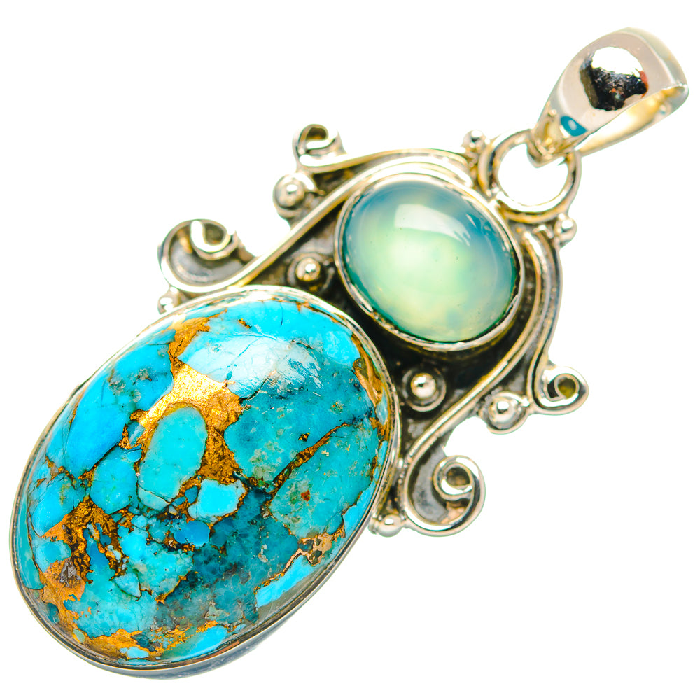 Pinolith Jasper Pendants handcrafted by Anasilvercos - PD31794 - Photo 2