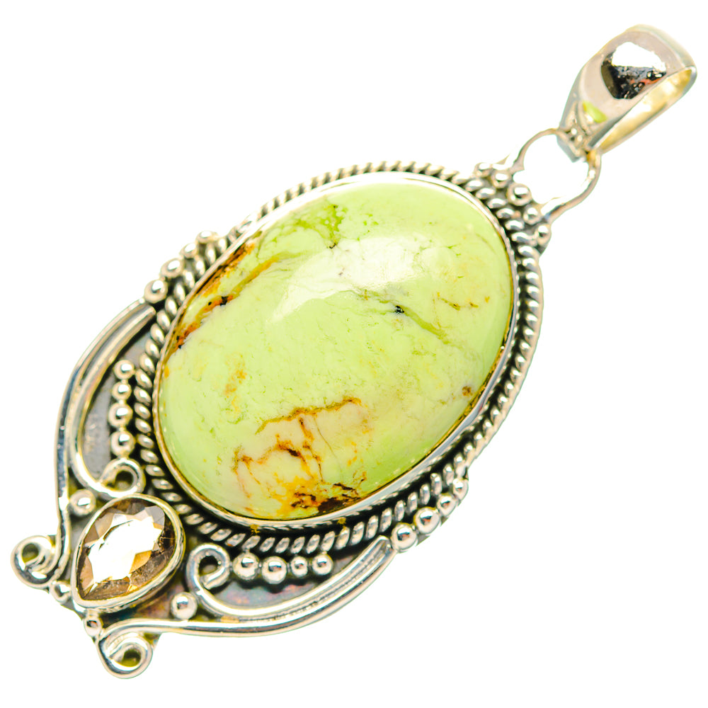Peridot Pendants handcrafted by Anasilvercos - PD31799 - Photo 2