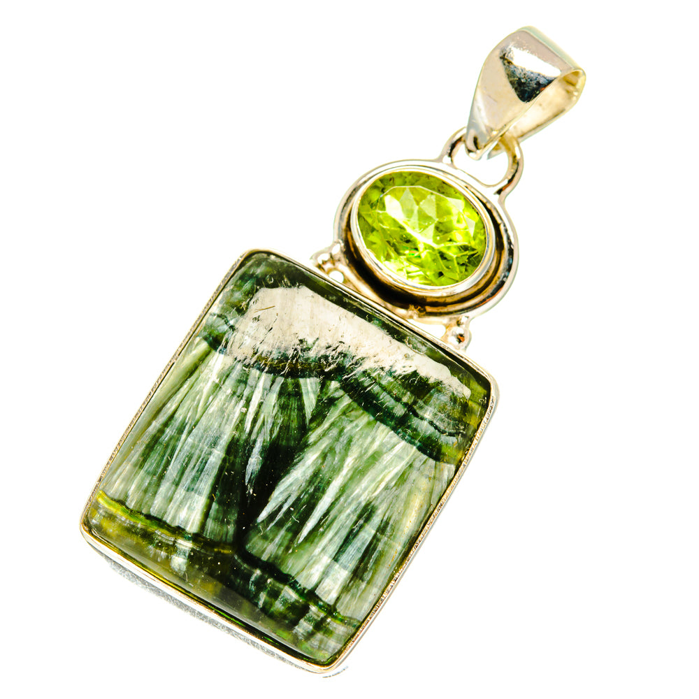 Seraphinite Pendants handcrafted by Anasilvercos - PD3180