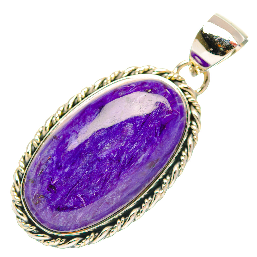 Ruby Zoisite Pendants handcrafted by Anasilvercos - PD31808 - Photo 2