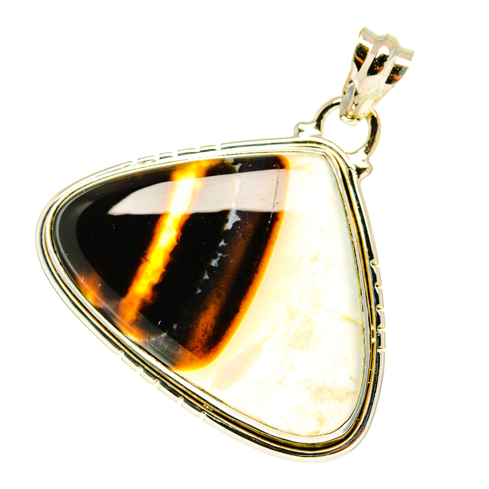 Montana Agate Pendants handcrafted by Anasilvercos - PD3182