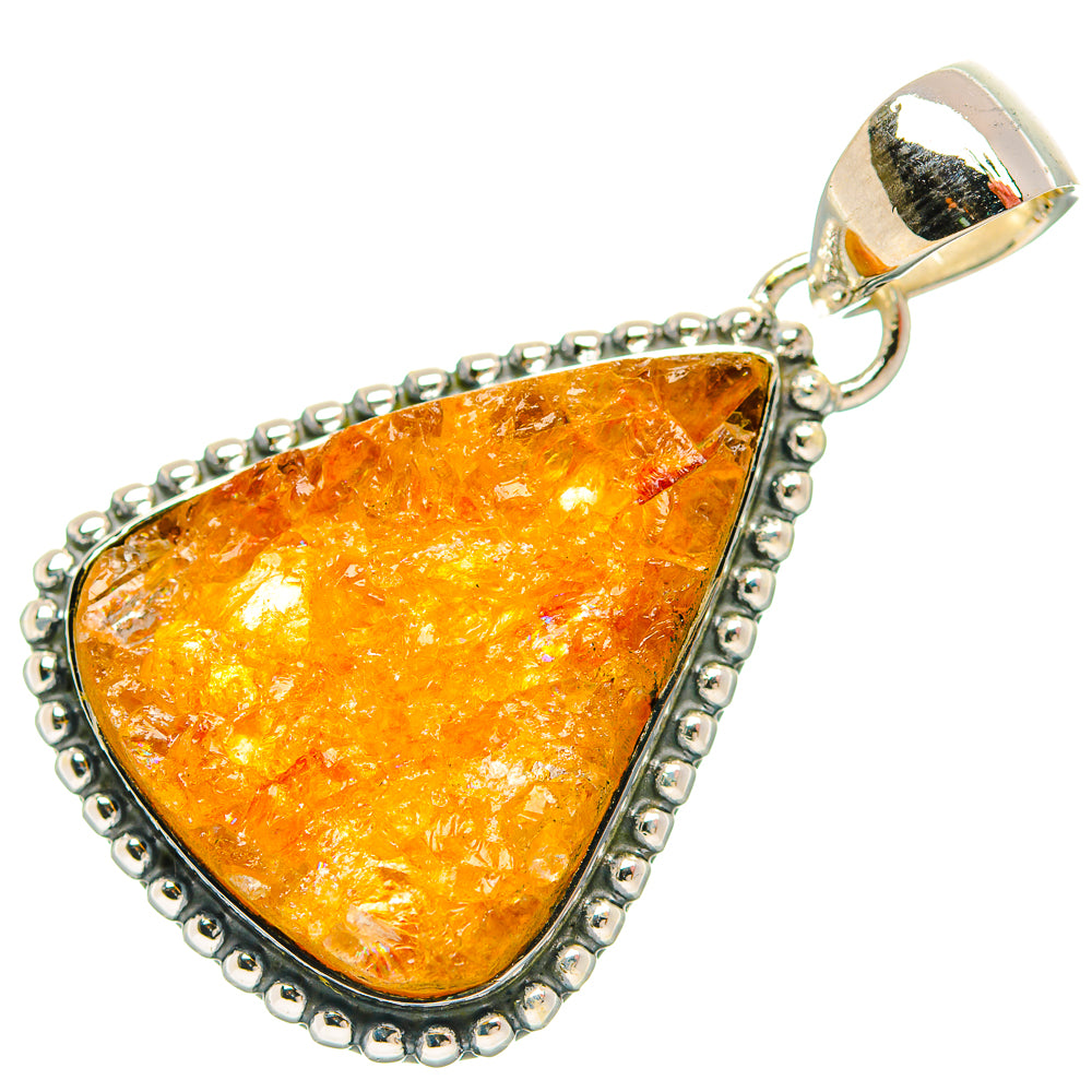 Malachite In Chrysocolla Pendants handcrafted by Anasilvercos - PD31831 - Photo 2