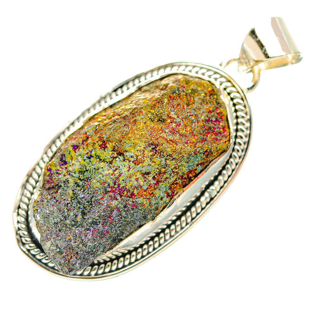 Dendritic Opal Pendants handcrafted by Anasilvercos - PD31845 - Photo 2