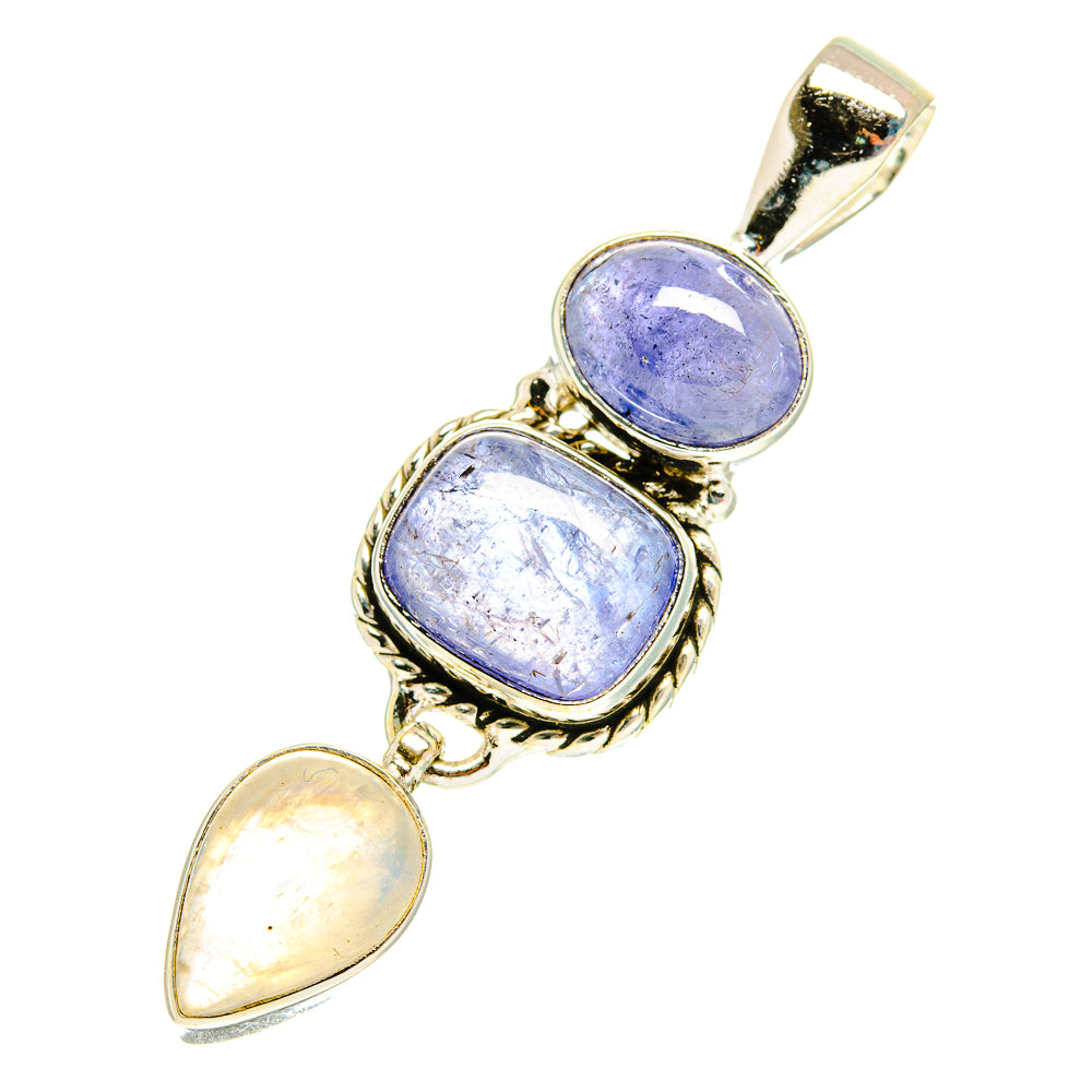Tanzanite Pendants handcrafted by Anasilvercos - PD3185