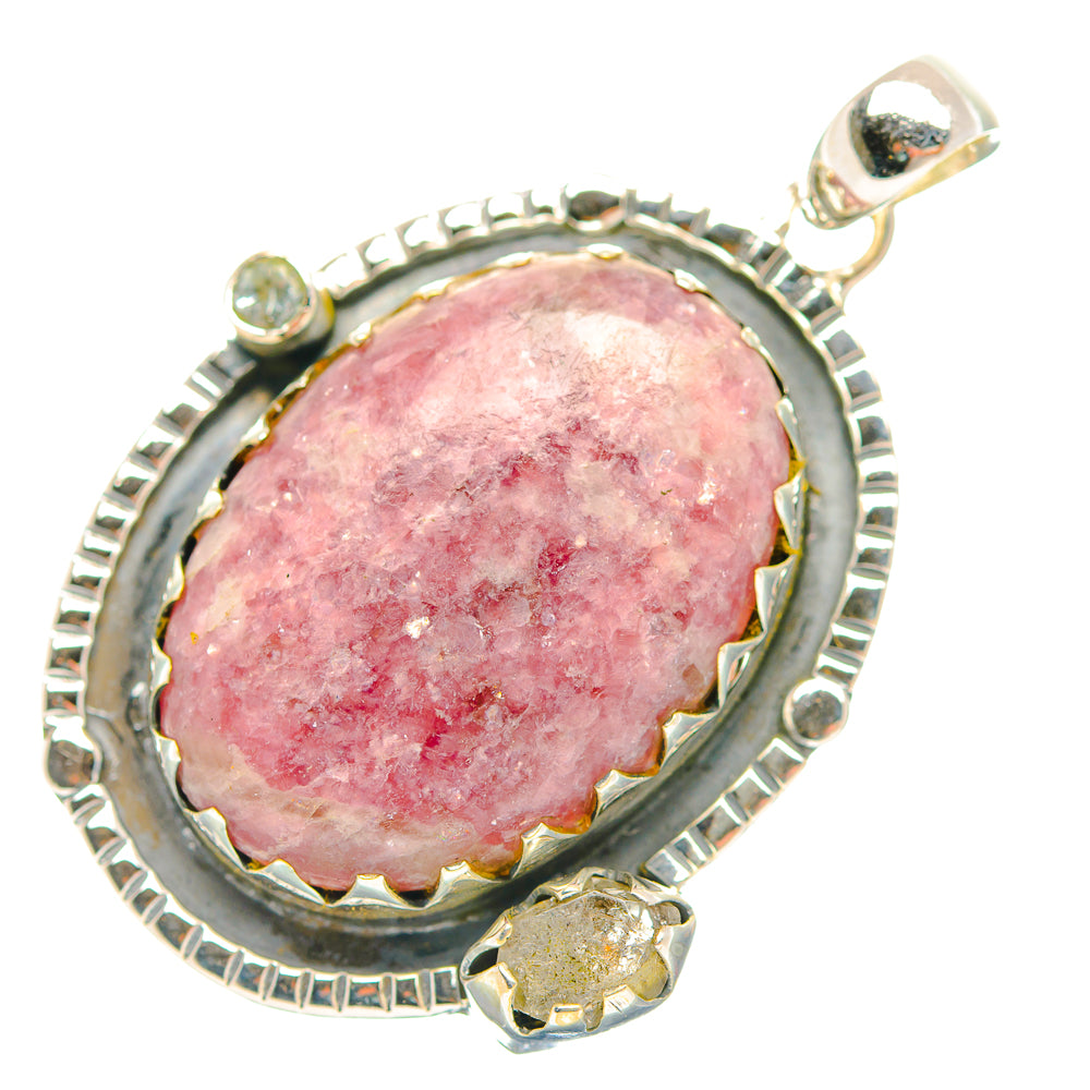 Lepidolite Pendants handcrafted by Anasilvercos - PD31851 - Photo 2