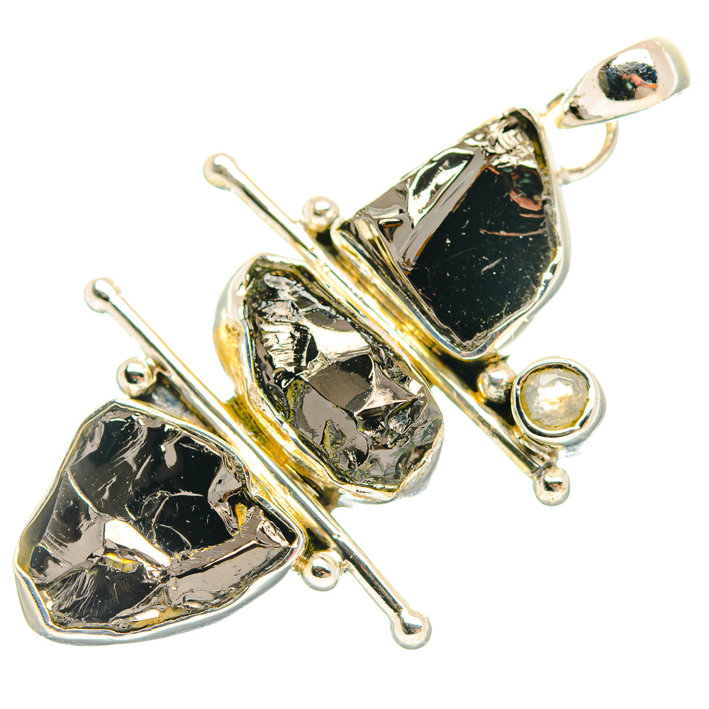 Shungite Pendants handcrafted by Anasilvercos - PD31854 - Photo 2