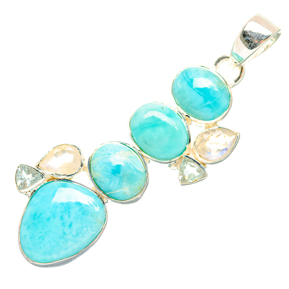 Larimar Pendants handcrafted by Anasilvercos - PD31858 - Photo 2