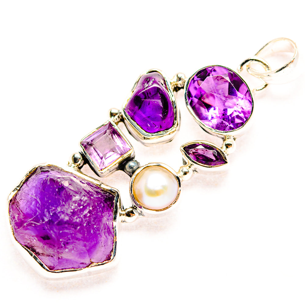 Amethyst Pendants handcrafted by Anasilvercos - PD31859 - Photo 2