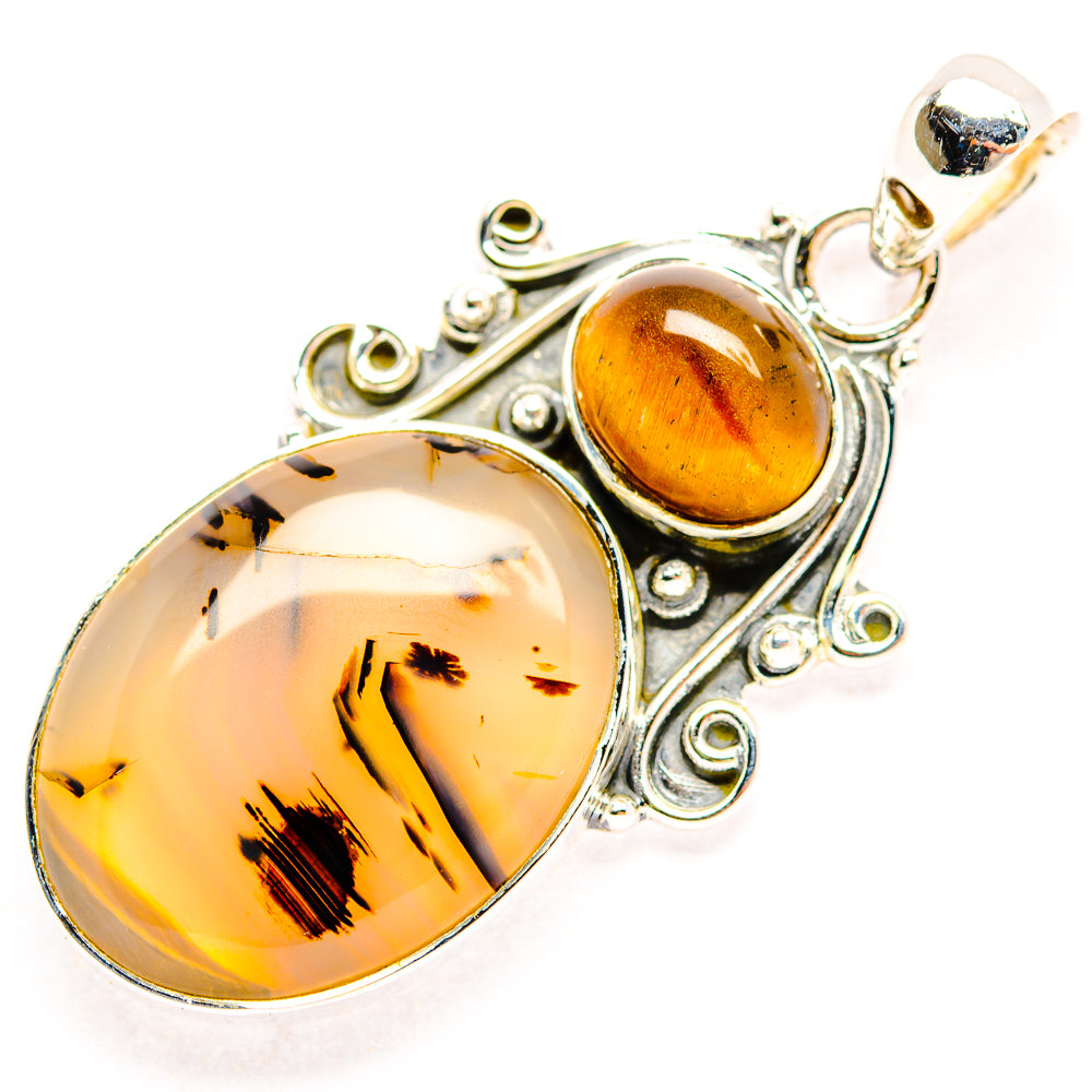 Montana Agate Pendants handcrafted by Anasilvercos - PD31860 - Photo 2