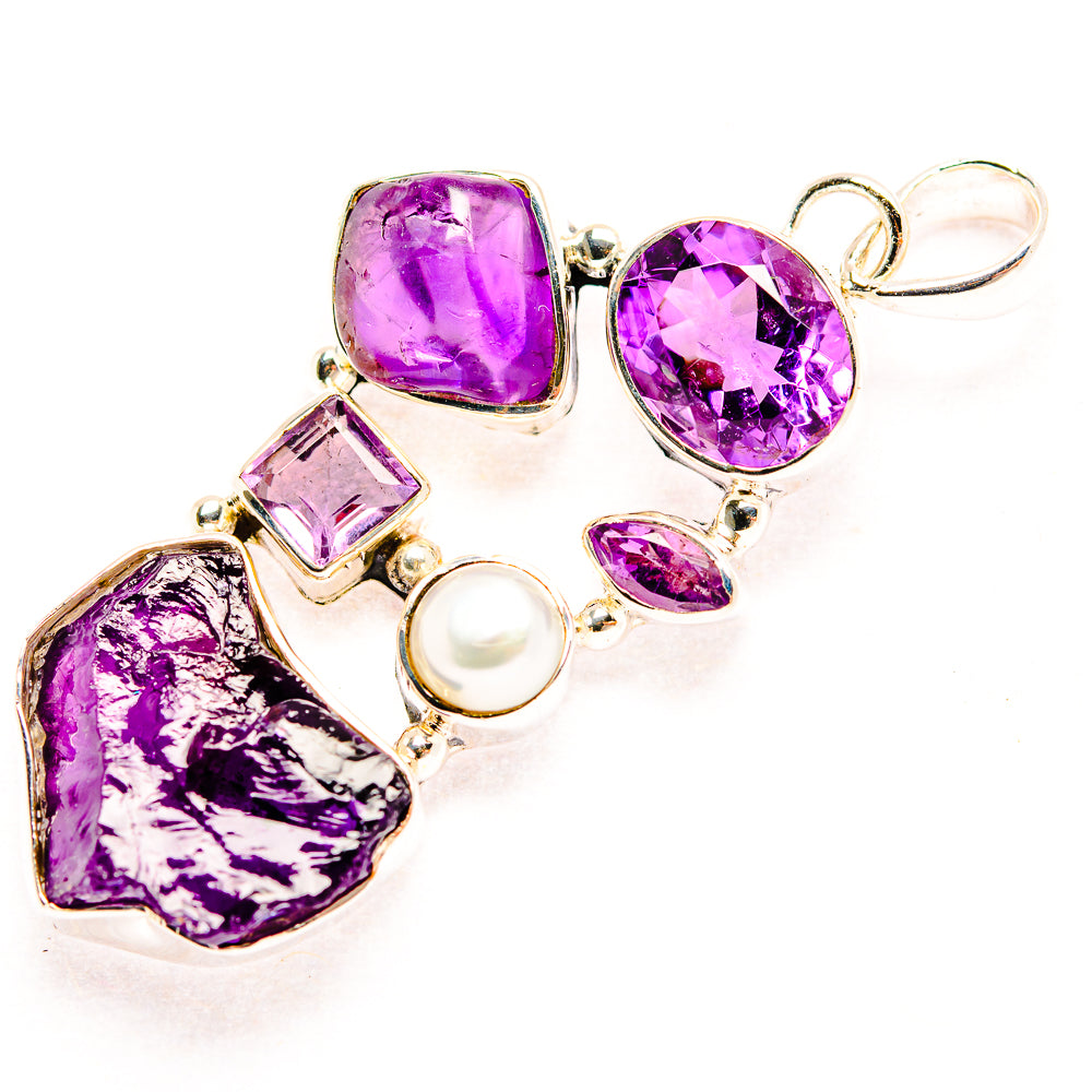 Amethyst Pendants handcrafted by Anasilvercos - PD31864 - Photo 2
