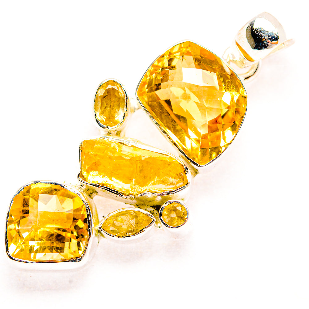 Citrine Pendants handcrafted by Anasilvercos - PD31865 - Photo 2