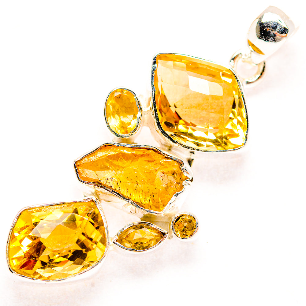 Citrine Pendants handcrafted by Anasilvercos - PD31870 - Photo 2