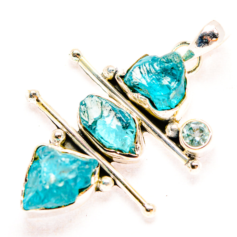Apatite Pendants handcrafted by Anasilvercos - PD31877 - Photo 2