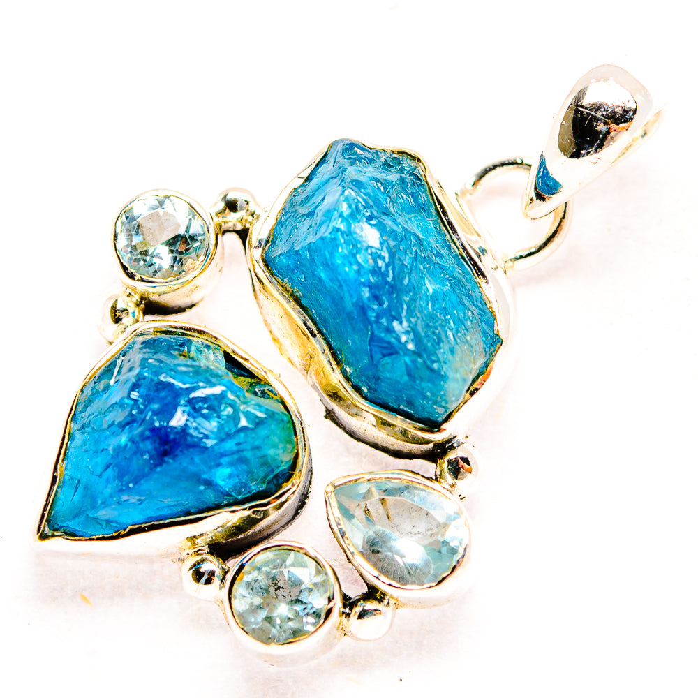 Apatite Pendants handcrafted by Anasilvercos - PD31890 - Photo 2