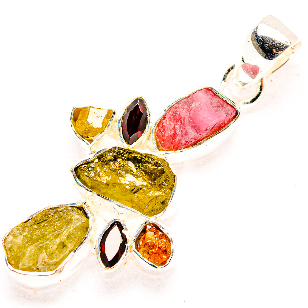 Tourmaline Pendants handcrafted by Anasilvercos - PD31891 - Photo 2