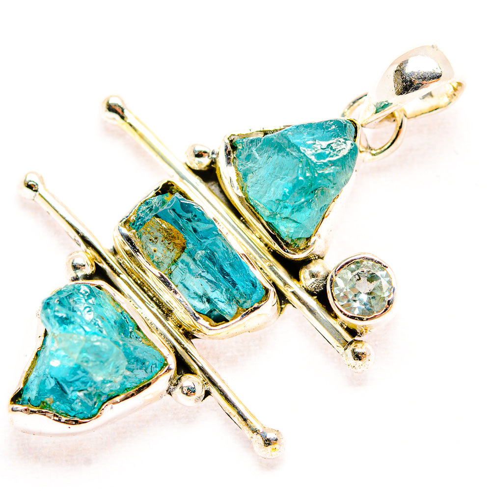 Apatite Pendants handcrafted by Anasilvercos - PD31894 - Photo 2