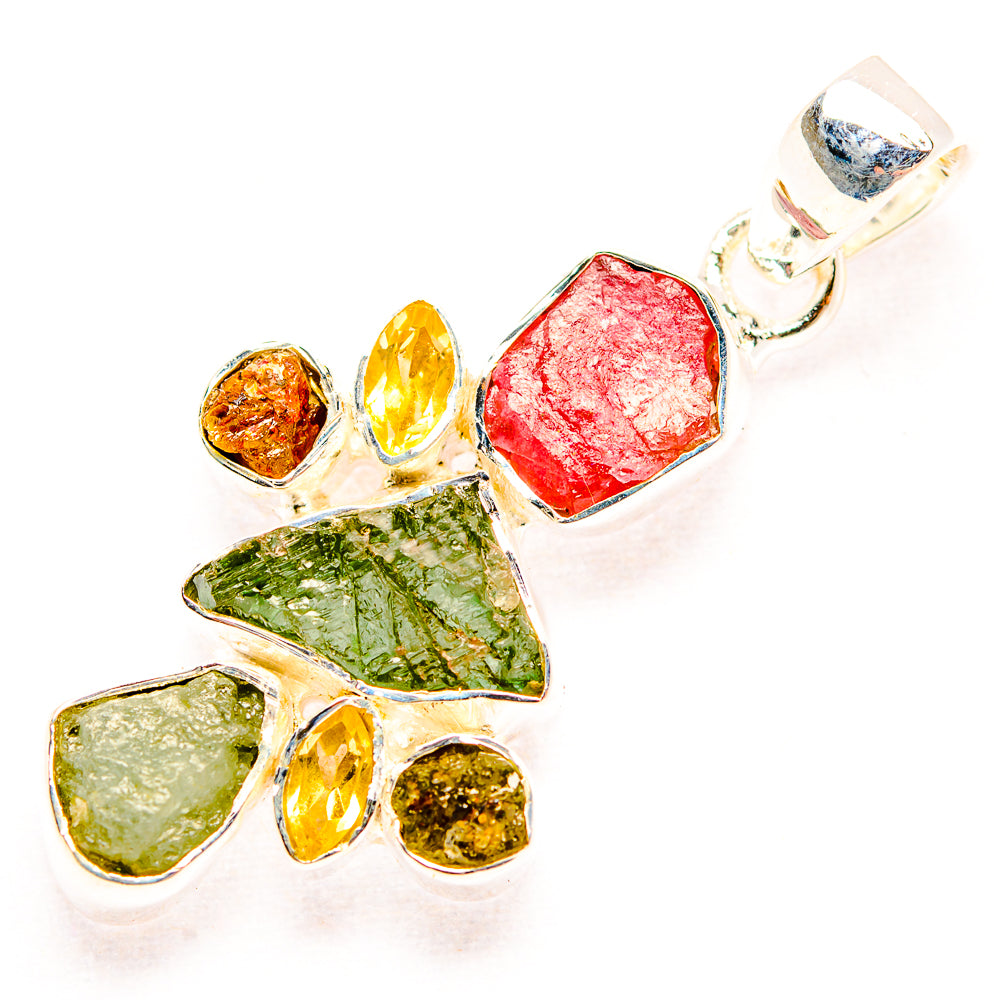 Tourmaline Pendants handcrafted by Anasilvercos - PD31895 - Photo 2