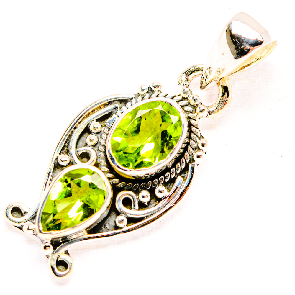 Peridot Pendants handcrafted by Anasilvercos - PD31913 - Photo 2