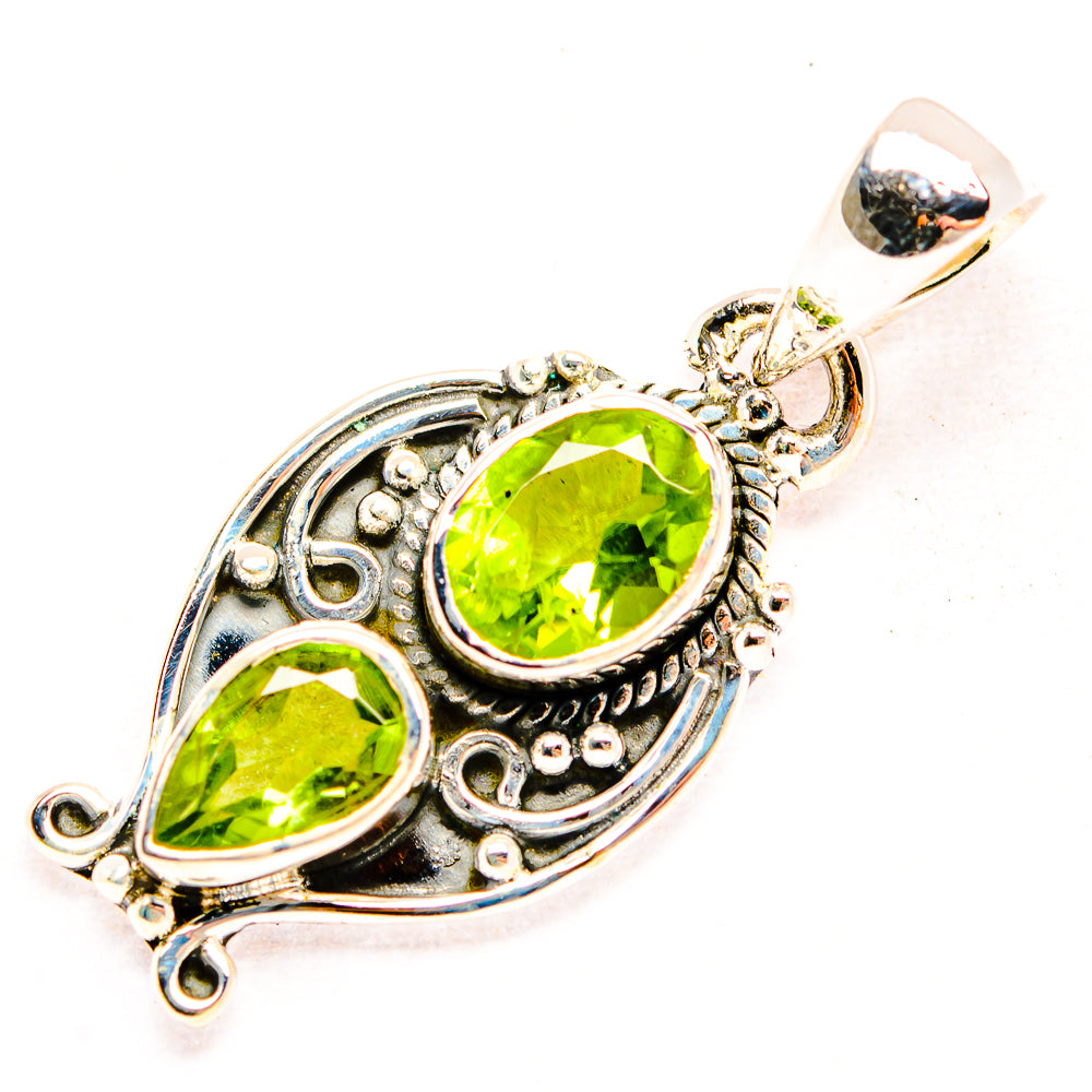Peridot Pendants handcrafted by Anasilvercos - PD31917 - Photo 2