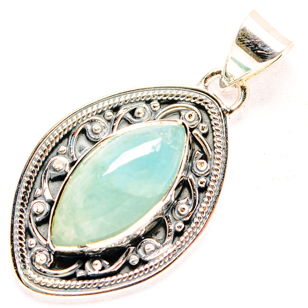 Aquamarine Pendants handcrafted by Anasilvercos - PD31919 - Photo 2