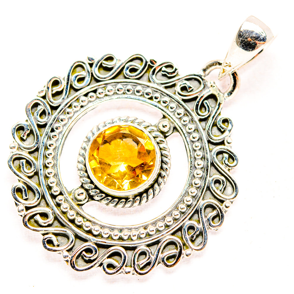 Citrine Pendants handcrafted by Anasilvercos - PD31931 - Photo 2