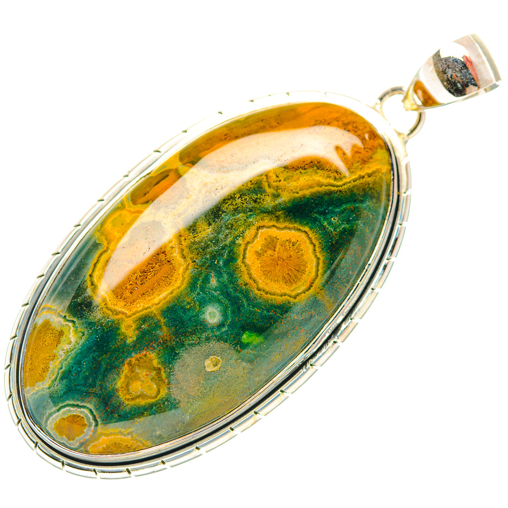 Ocean Jasper Pendants handcrafted by Anasilvercos - PD31937 - Photo 2