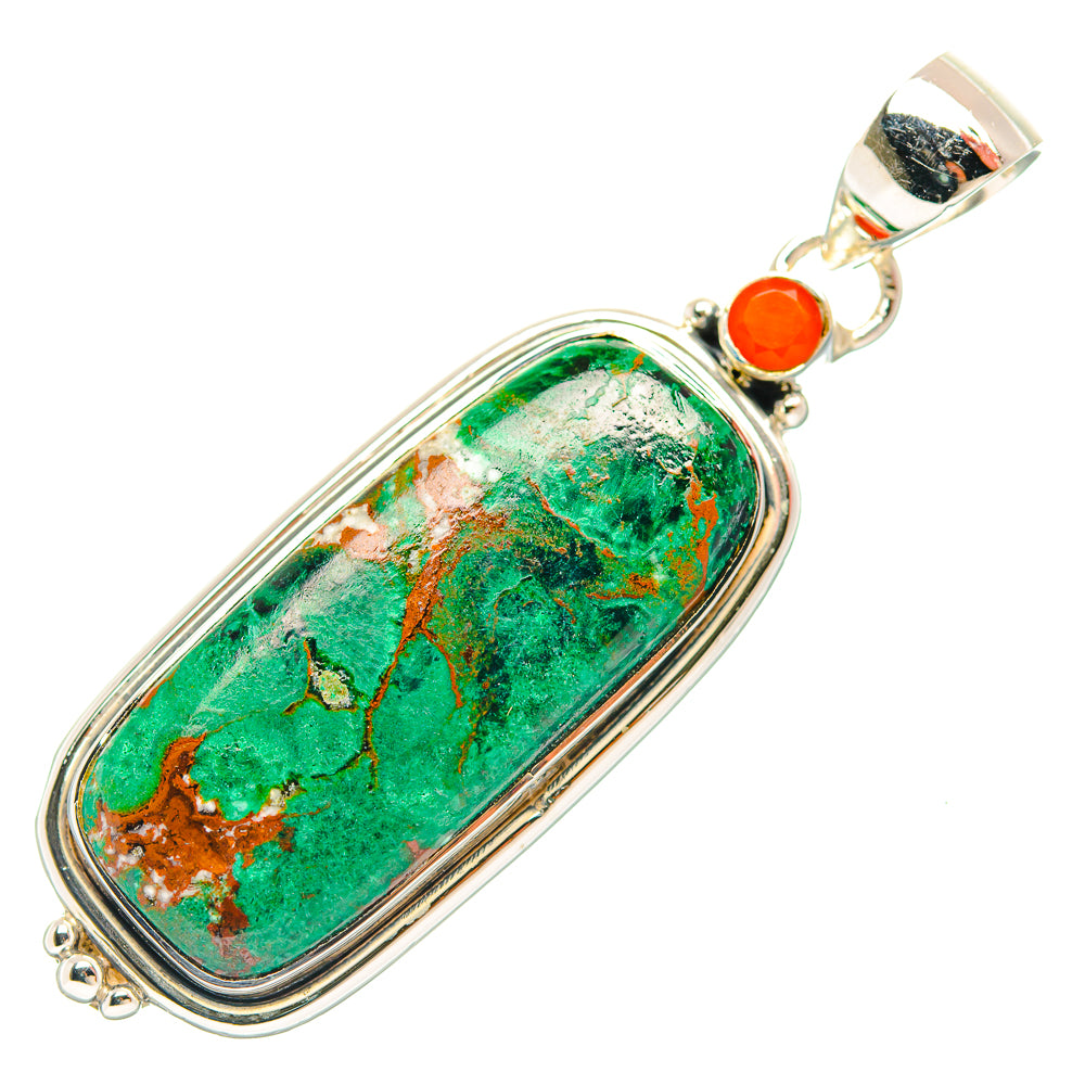 Chrysocolla Pendants handcrafted by Anasilvercos - PD31950 - Photo 2