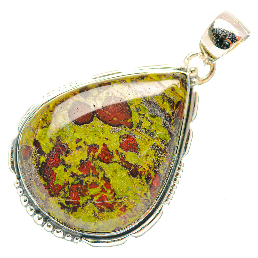 Dragon's Bloodstone Pendants handcrafted by Anasilvercos - PD31961 - Photo 2