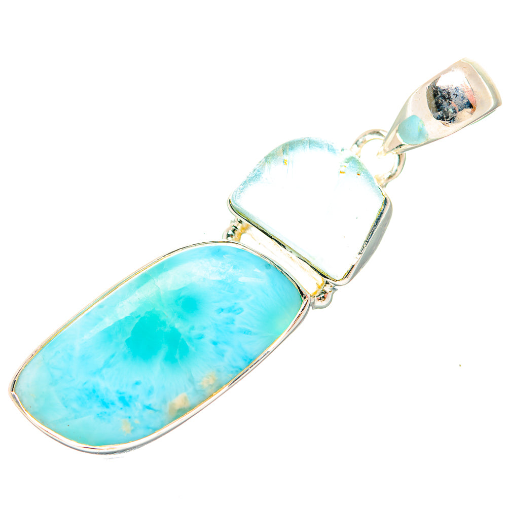 Larimar Pendants handcrafted by Anasilvercos - PD31965 - Photo 2