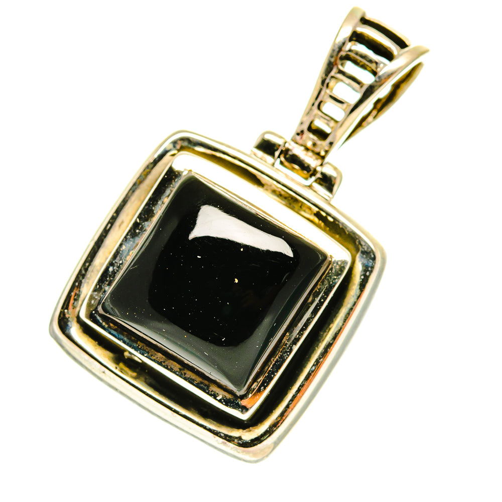 Black Onyx Pendants handcrafted by Anasilvercos - PD3198