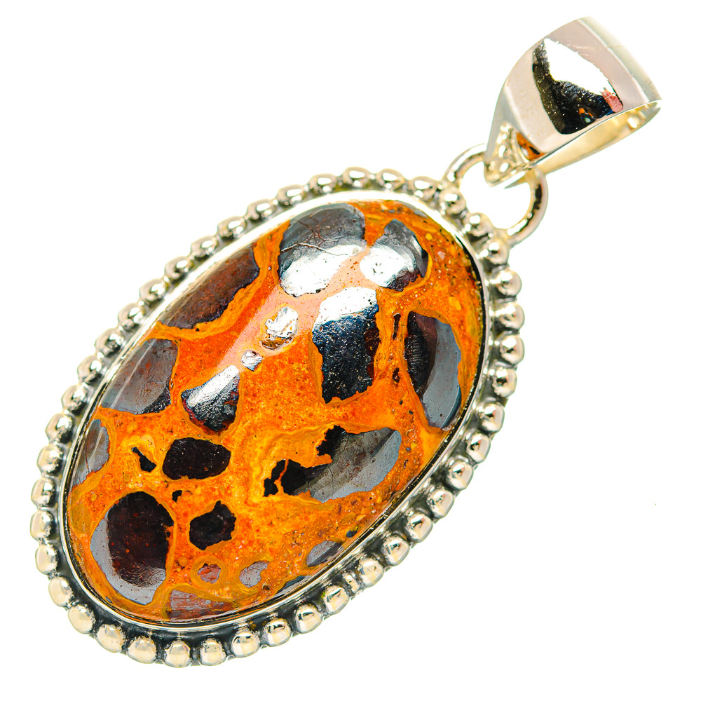 Bauxite Pendants handcrafted by Anasilvercos - PD31989 - Photo 2