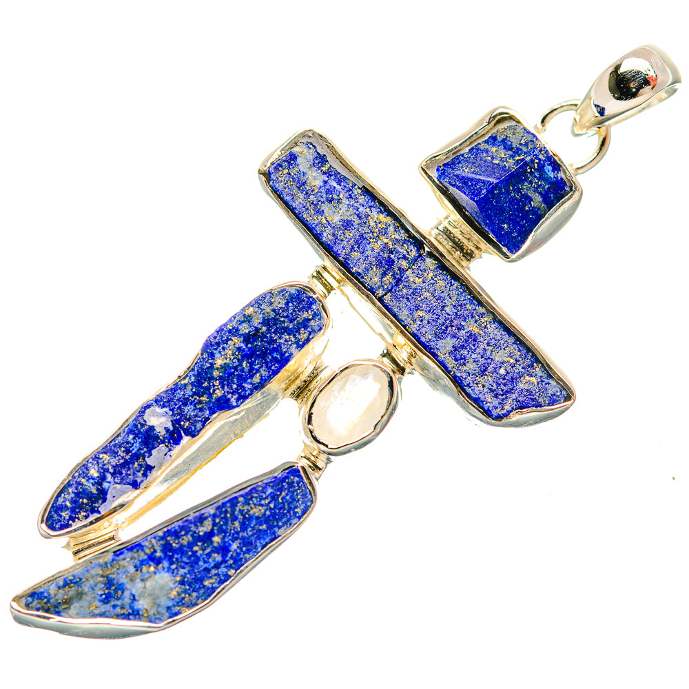 Lapis Lazuli Pendants handcrafted by Anasilvercos - PD32025 - Photo 2