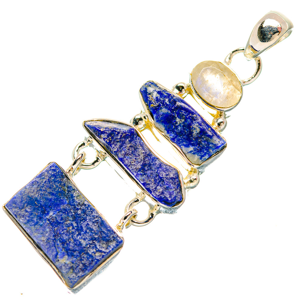 Lapis Lazuli Pendants handcrafted by Anasilvercos - PD32028 - Photo 2