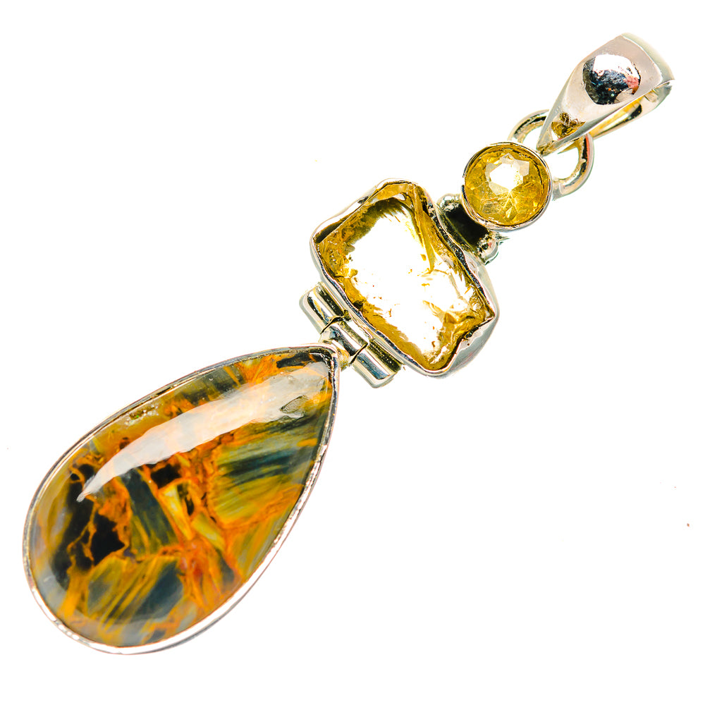 Ocean Jasper Pendants handcrafted by Anasilvercos - PD32038 - Photo 2