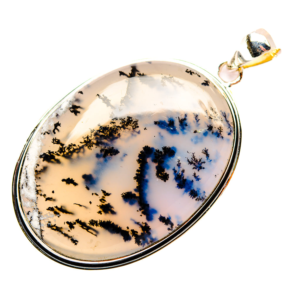 Dendritic Opal Pendants handcrafted by Anasilvercos - PD32058 - Photo 2