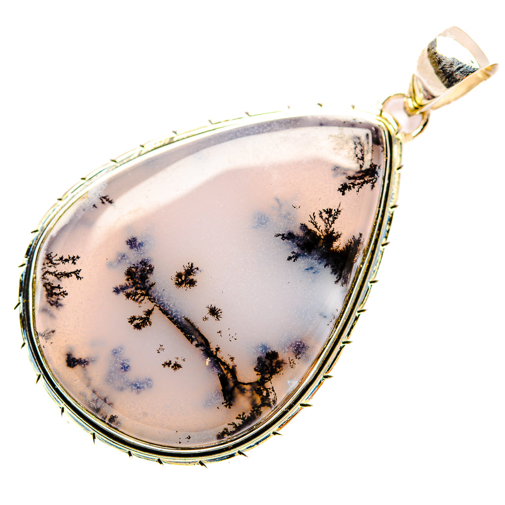 Dendritic Opal Pendants handcrafted by Anasilvercos - PD32060 - Photo 2