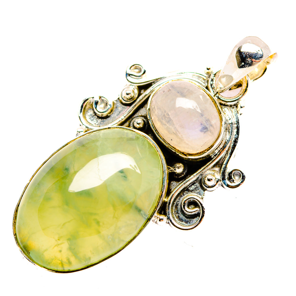 Prehnite Pendants handcrafted by Anasilvercos - PD32069 - Photo 2